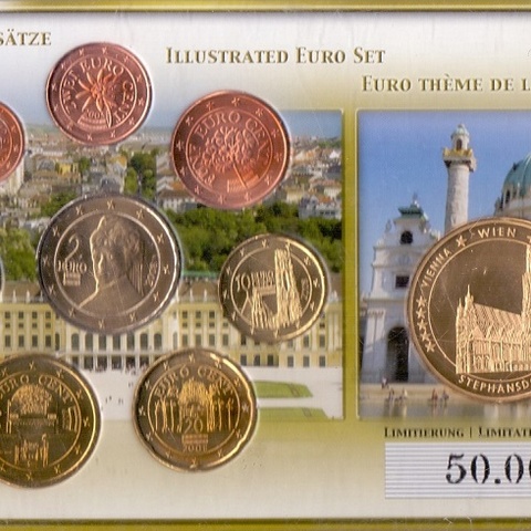 Австрия - Набор Евро, 2009 год