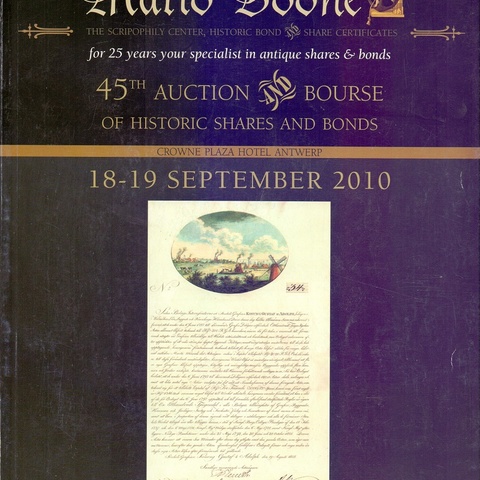 MARIO BOONE Каталог аукциона № 45 2010 год