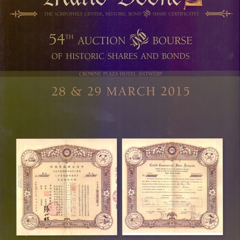 MARIO BOONE Каталог аукциона № 54 2015 год