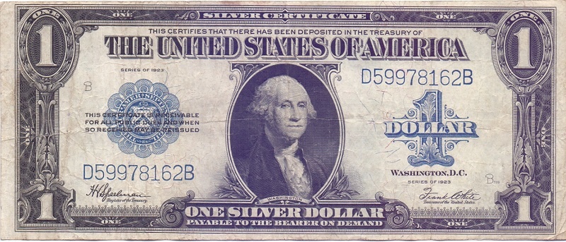 1 доллар, 1923 год