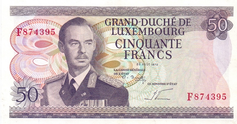 50 франков 1972 год