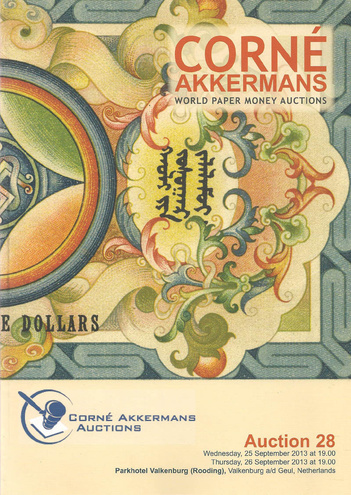CORNE AKKERMAN. Auction 28 (сентябрь 2013)