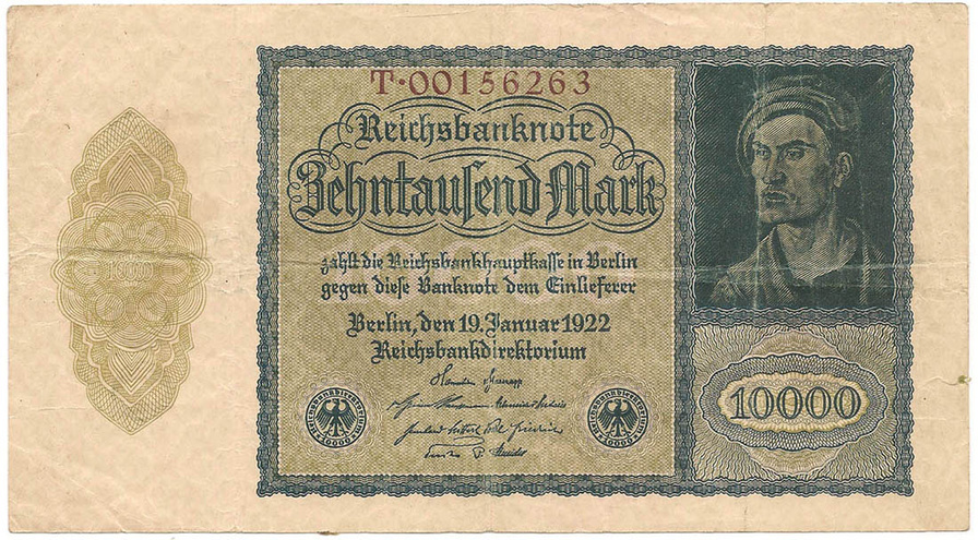10000 марок, 1922 год