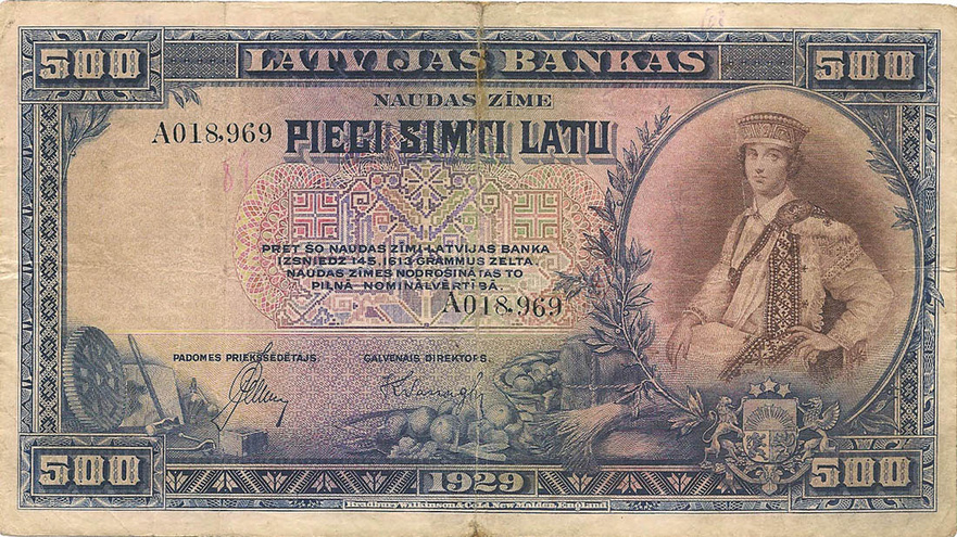 500 лат, 1929 год