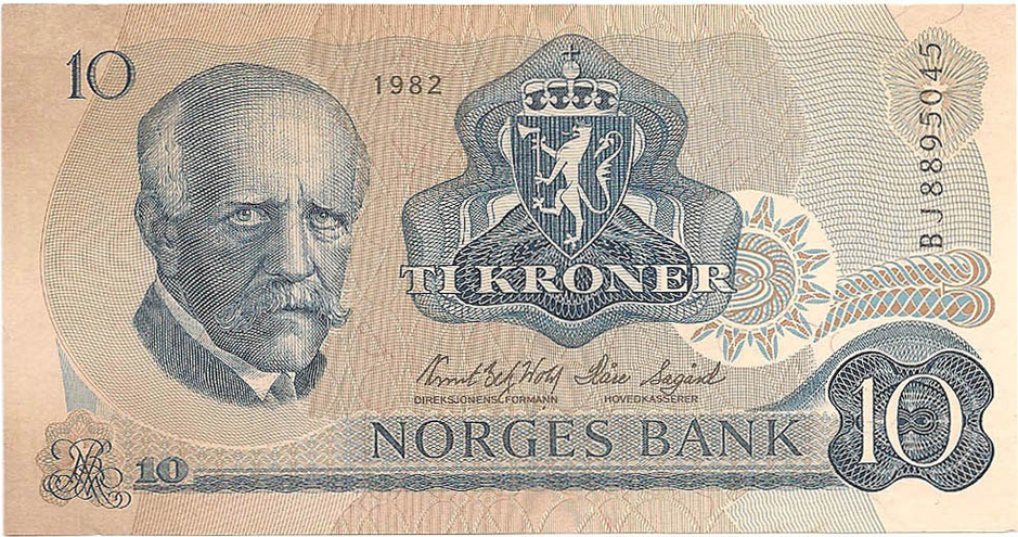 10 крон, 1982 год UNC