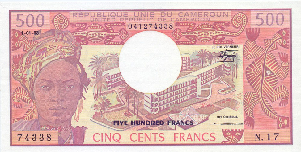 500 франков, 1983 год