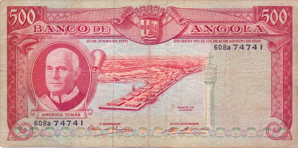 500 эскудо, 1970 год
