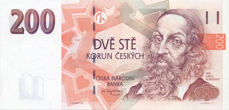 200 крон, 1998 год UNC
