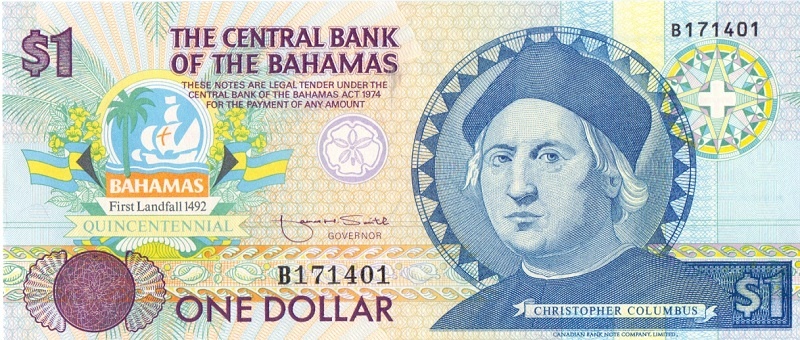 1 доллар, 1992 год UNC
