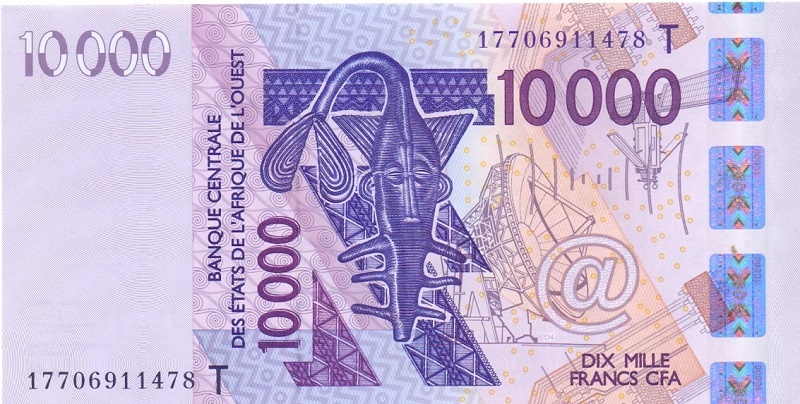 (Т) Того, 10 000 франков КФА, 2003 год