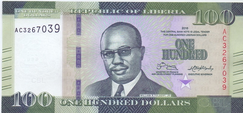 100 долларов, 2016 год