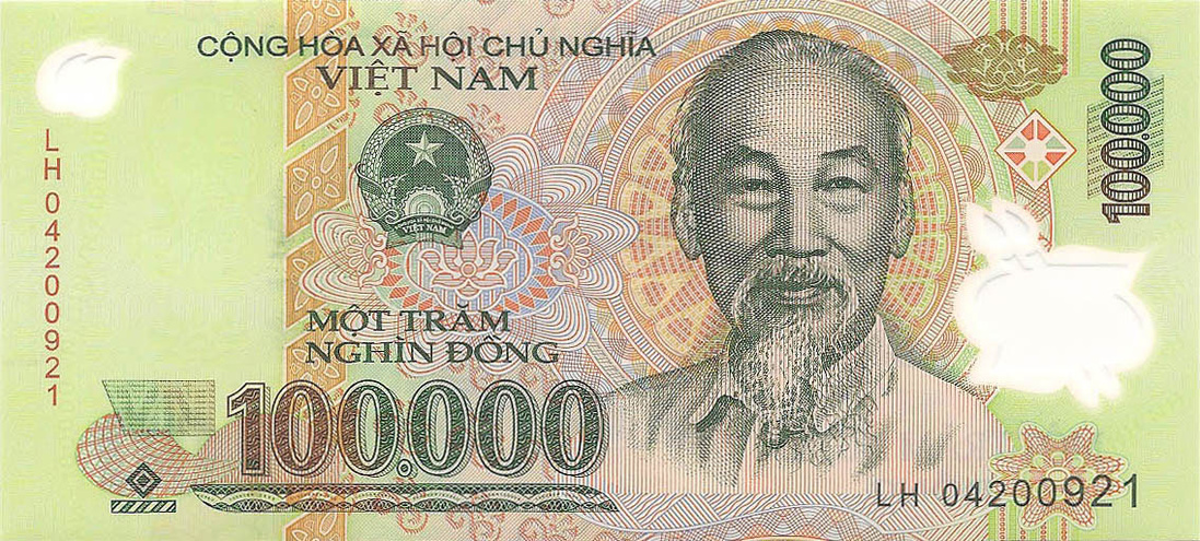100000 донг, 2004 год
