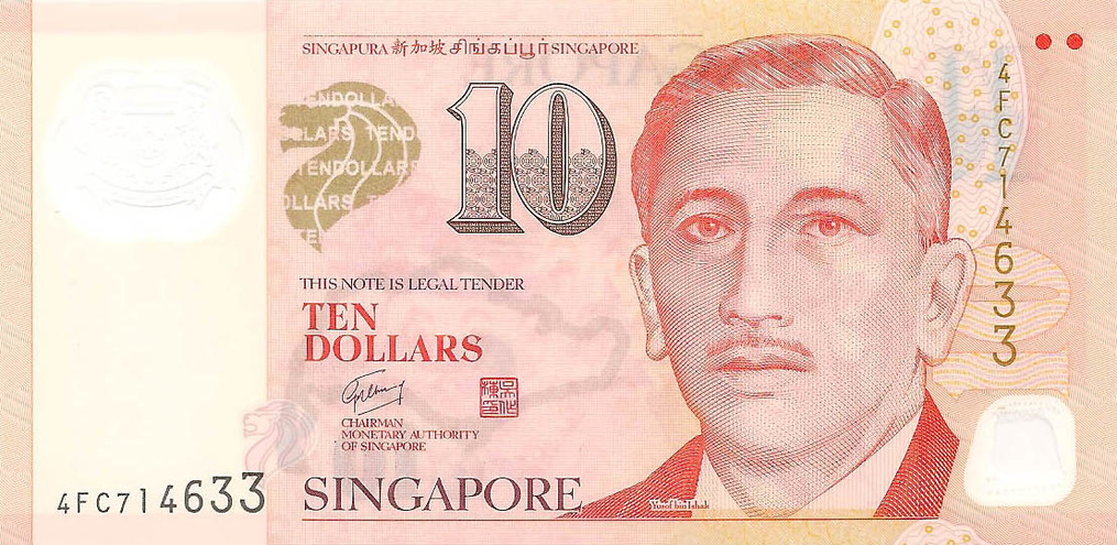 10 долларов, 2005 год UNC