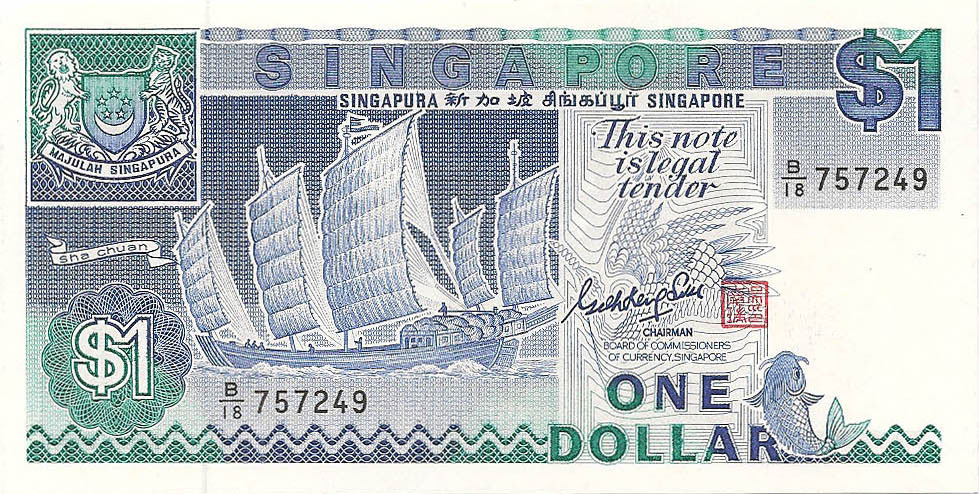 1 доллар, 1987 год UNC