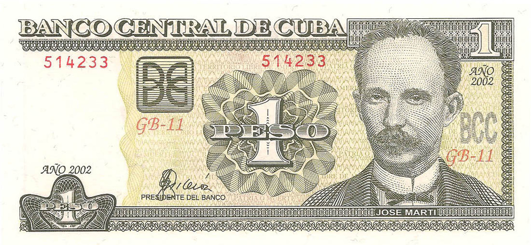 1 песо, 2002 год