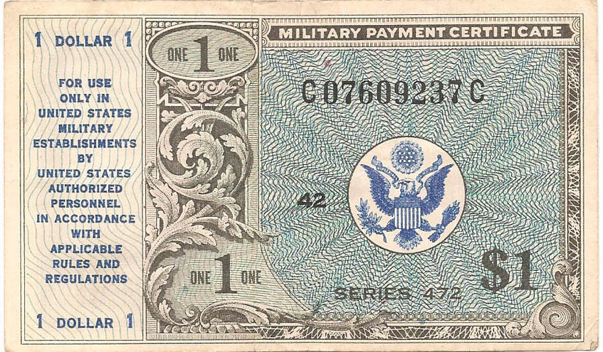 1 доллар, 1948 год (472-я серия)