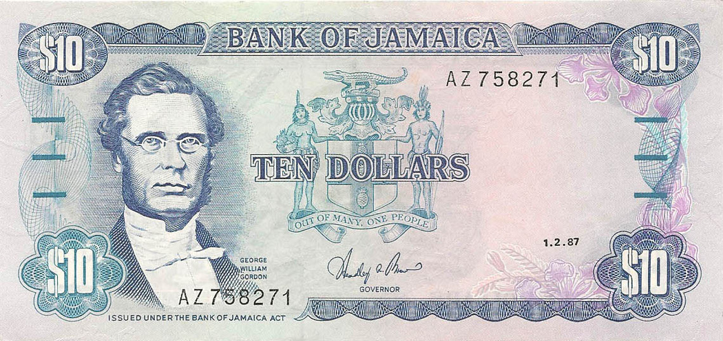 10 долларов, 1987 год