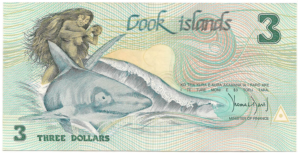 3 доллара, 1987 год (№ AAQ000495)