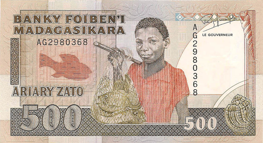 500 франков, 1988-1993 гг.