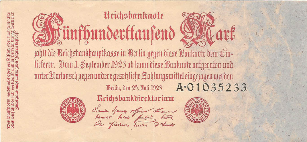 500000 марок, 1923 год (2)