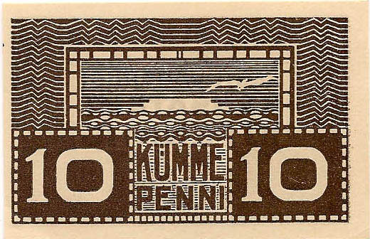 10 пенни, 1918 год UNC