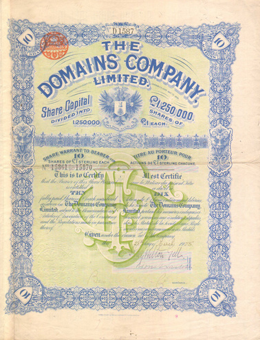 Региональная компания 1905 год